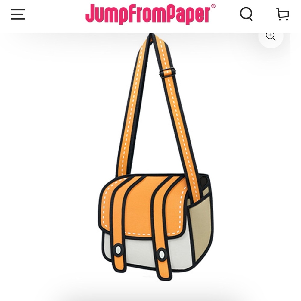 Brand New AUTHENTIC JumpFromPaper Cheese Camera Bag